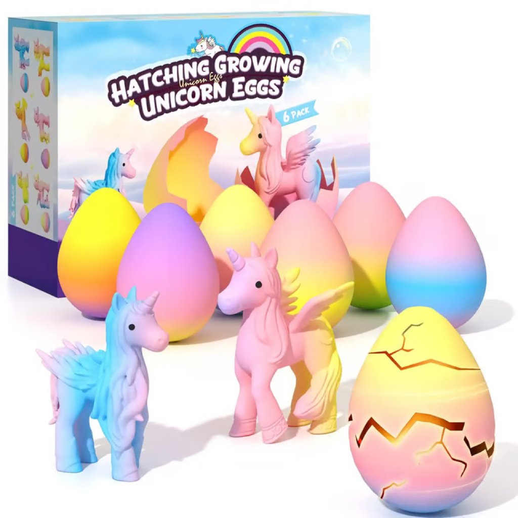 ๐ฆMagical Hatching Unicorn Eggs 6-Packโจ