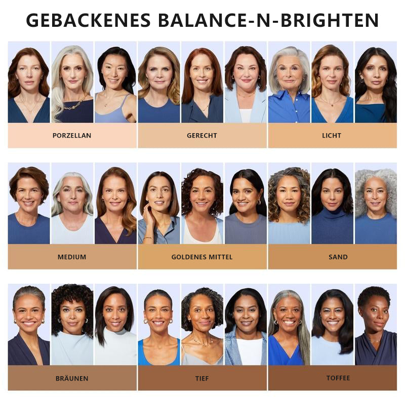 🔥 💄 Baked Starter Kit (3-teilig) | Gesichtspalette + Foundation + 🖌️Kabuki-Pinsel ✈️ Beim Kauf von 2 Stück: Kostenloser Versand