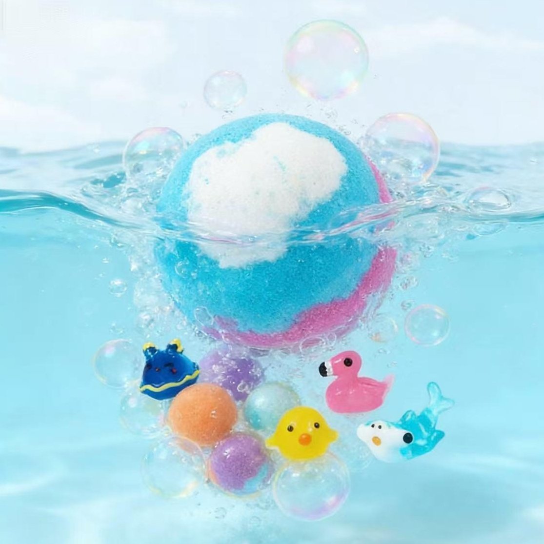 ๐๐ฃBath Bombs For Kids โ 12 Pack With Surprise Toys Inside, Easter Basket Stuffers