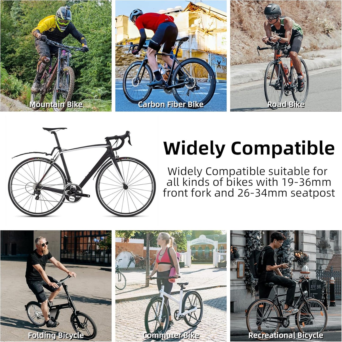 ๐ฒ Retractable Bike Mudguards