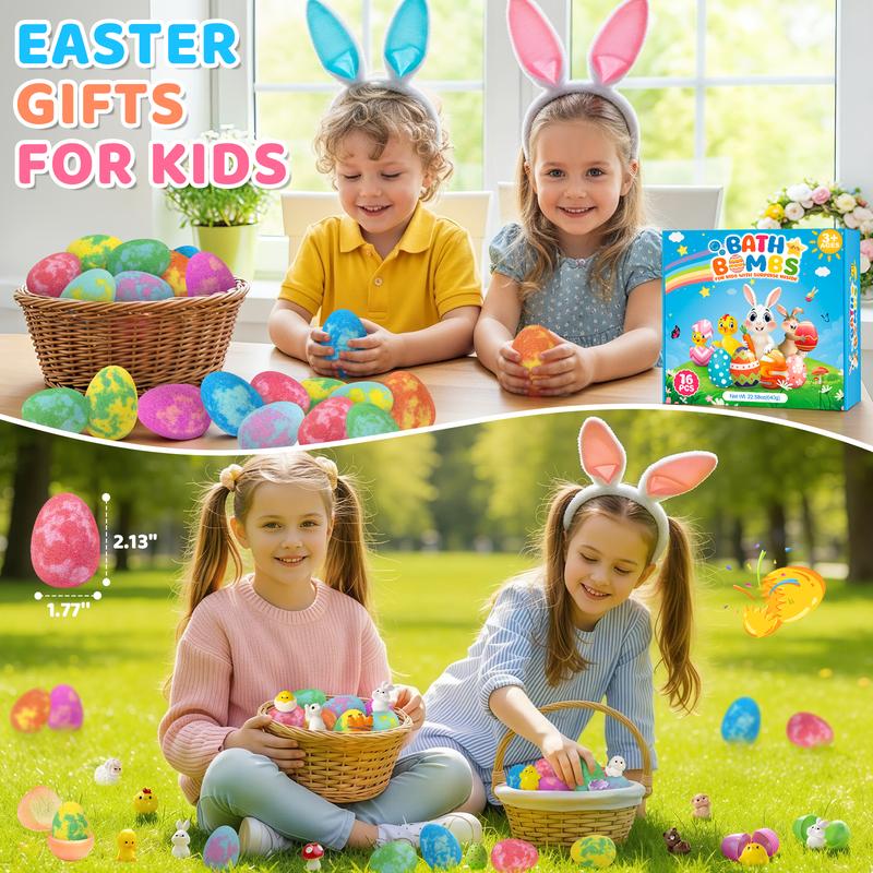 ๐ฅEaster Surprise Bath Bombs for Kids๐16-Pack