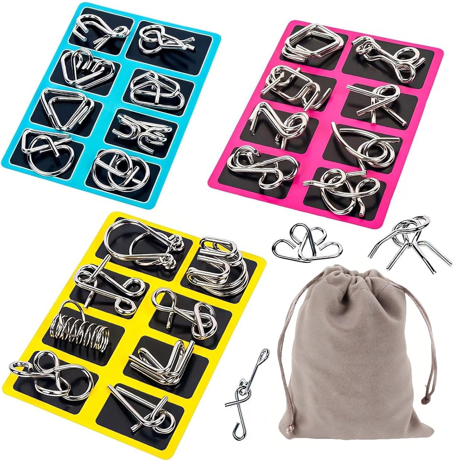 The Best Christmas Gift๐ Metal Montessori Puzzle Solving
