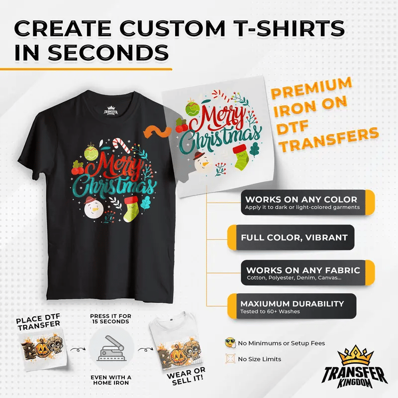 ๐ 15PCS Christmas Mystery DTF Transfer Bundle ๐
๐ฅfor T-Shirts, Totes & DIY Gifts