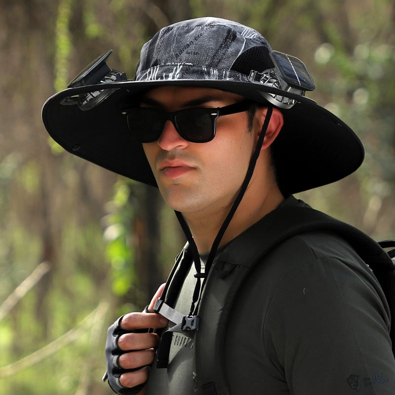2026 Summer Hot Sale 49% OFF🔥Solar Fan Hat