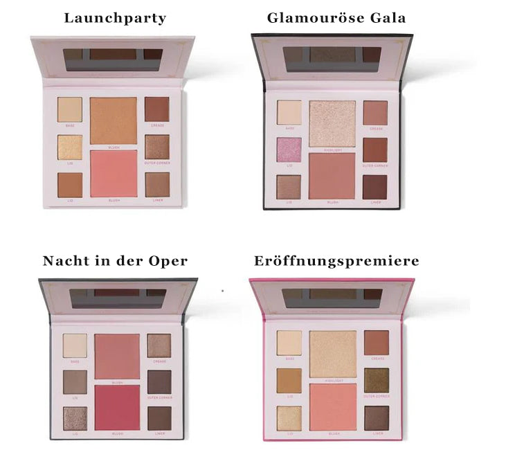 Party in a Palette – 4-in-1 Gesichtspaletten-Set 💄✨ | Kostenloser Versand beim Kauf von 2 ✈️