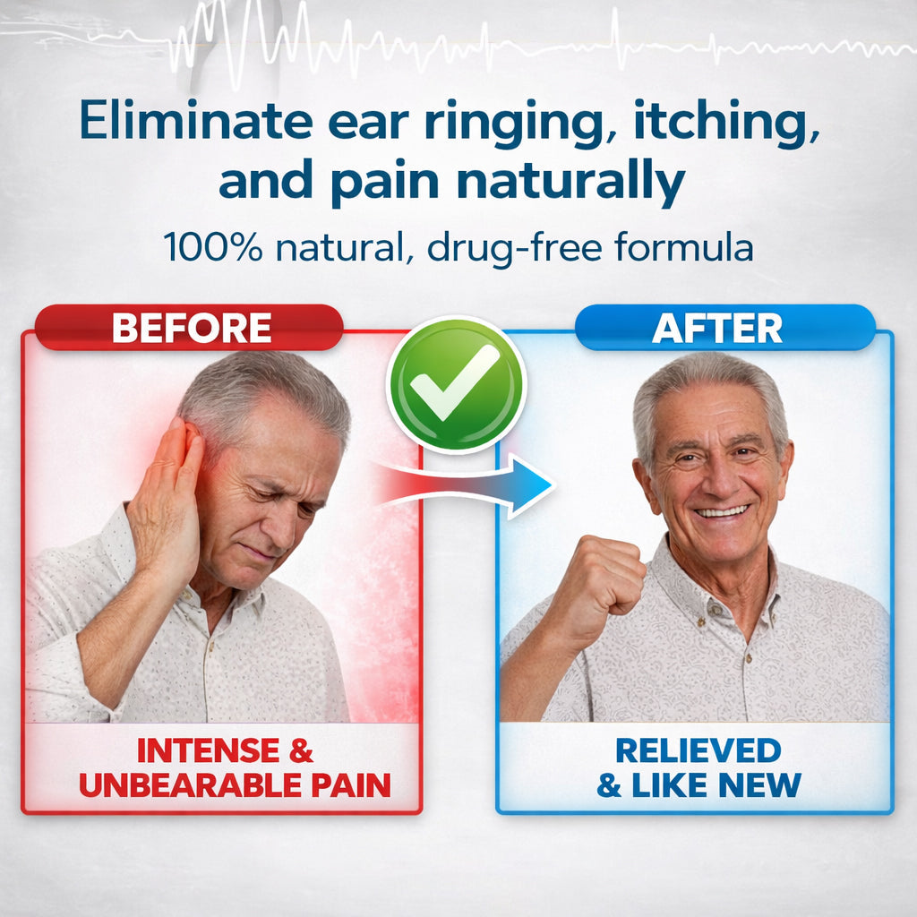 Tinnitus Ear Drops for Clear Ears and Ultimate Comfort – Unlock Instant Relief from Tinnitus and Ear Discomfort🎶