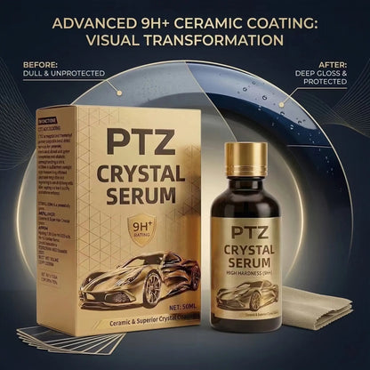 🔥Last Day SALE 50% OFF-Crystal Serum – 9h Professional Ceramic Coating For Car Paint, Gloss & Protection