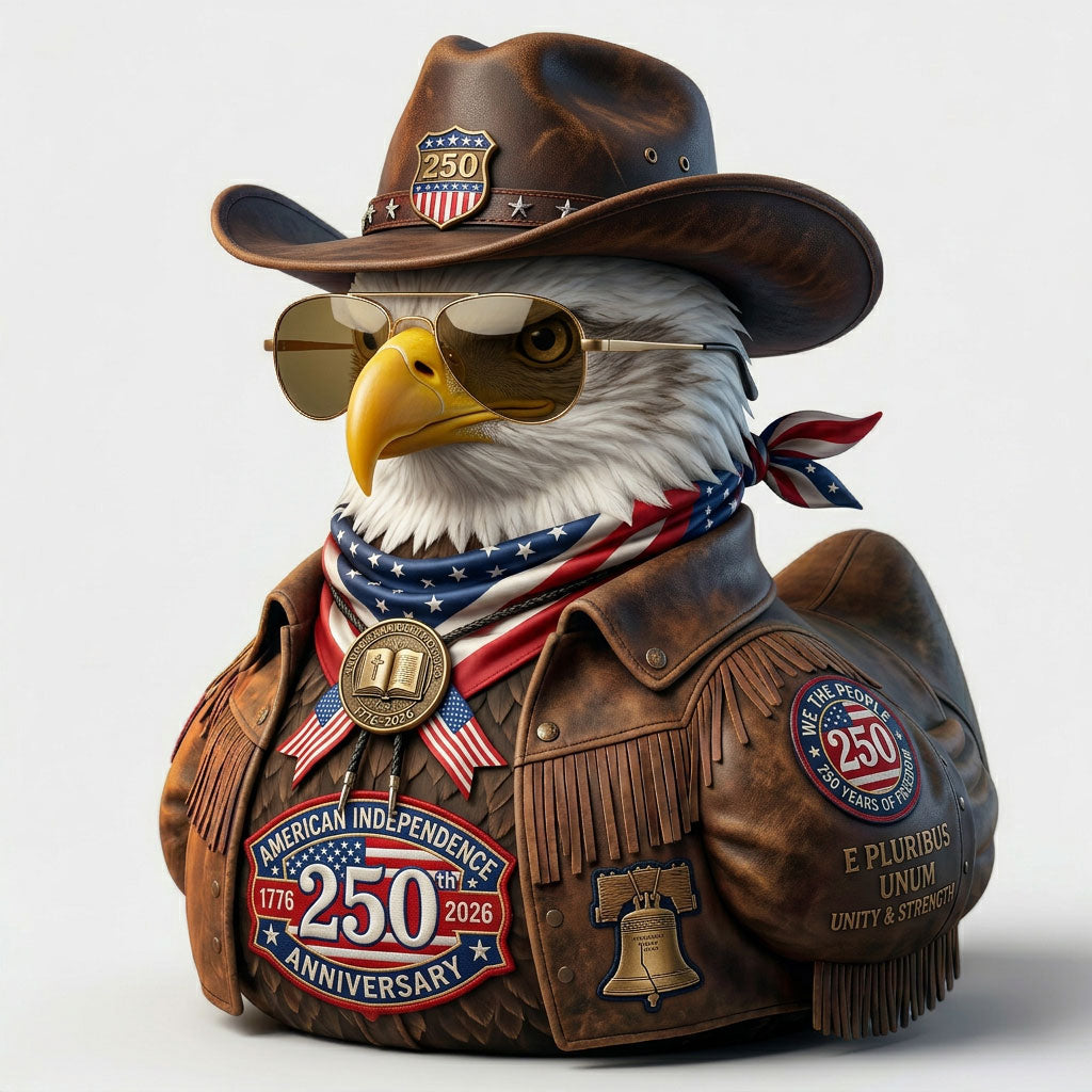USA 250th Anniversary Liberty Eagle Commemorative Collectible Duck