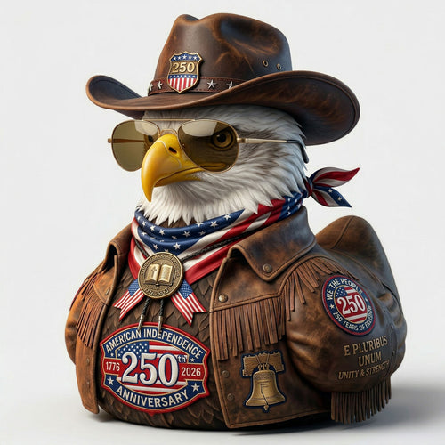 USA 250th Anniversary Liberty Eagle Commemorative Collectible Duck