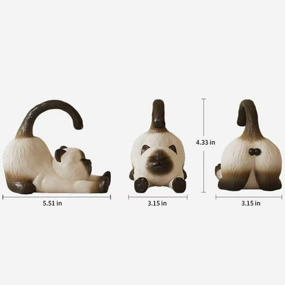 QIAWI™ Cute Cat Phone Stand, Adorable Desk Holder for Phones & Tablets