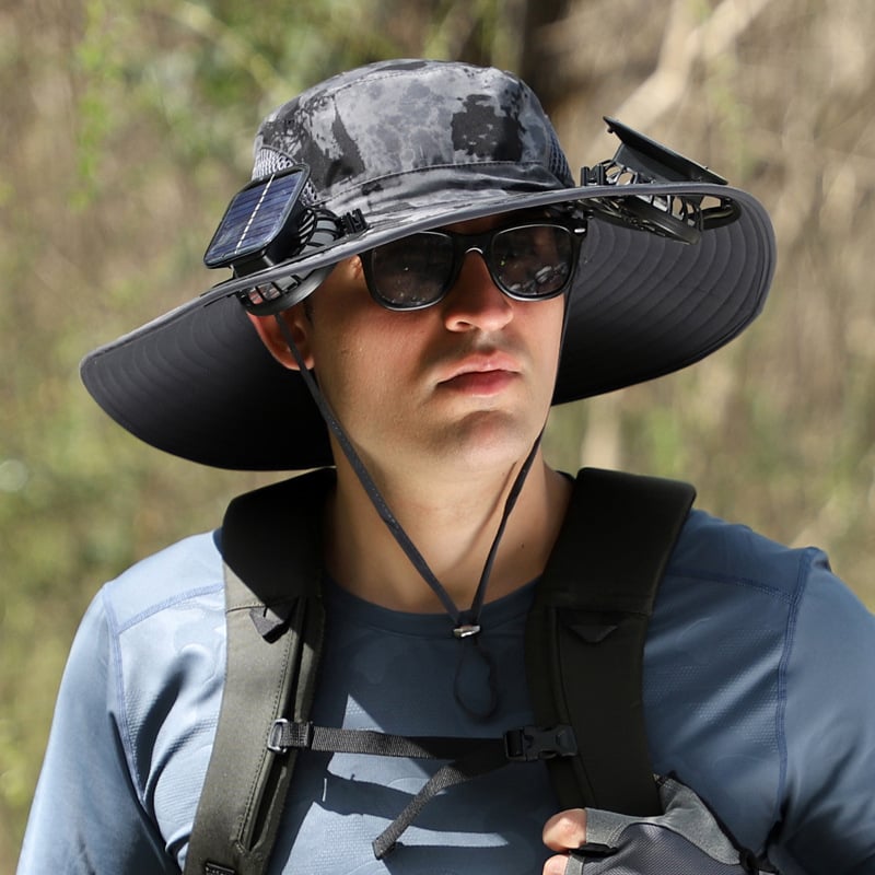 2026 Summer Hot Sale 49% OFF🔥Solar Fan Hat