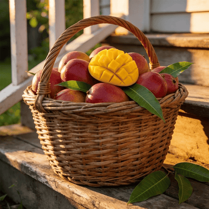 🥭Golden Honey Mango Seeds🌱– Dwarf Plant, Suitable For Potted Cultivation, Can Be Grown Year🌿