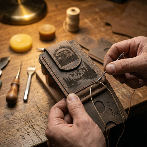 🔥Last Day 49% OFF - 🦅✨Laser-Etched Eagle Tactical Slim Wallet
