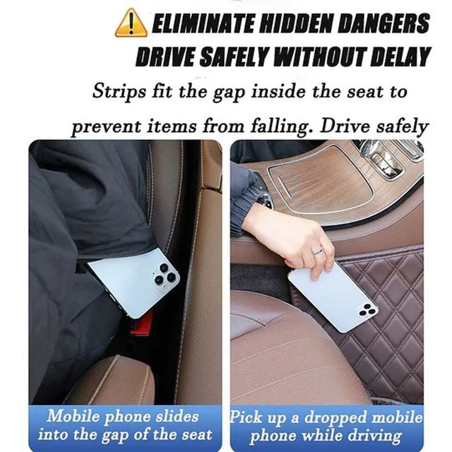 🔥Last Day 49% OFF 🚗 Car Seat Gap Plug with Storage Slot