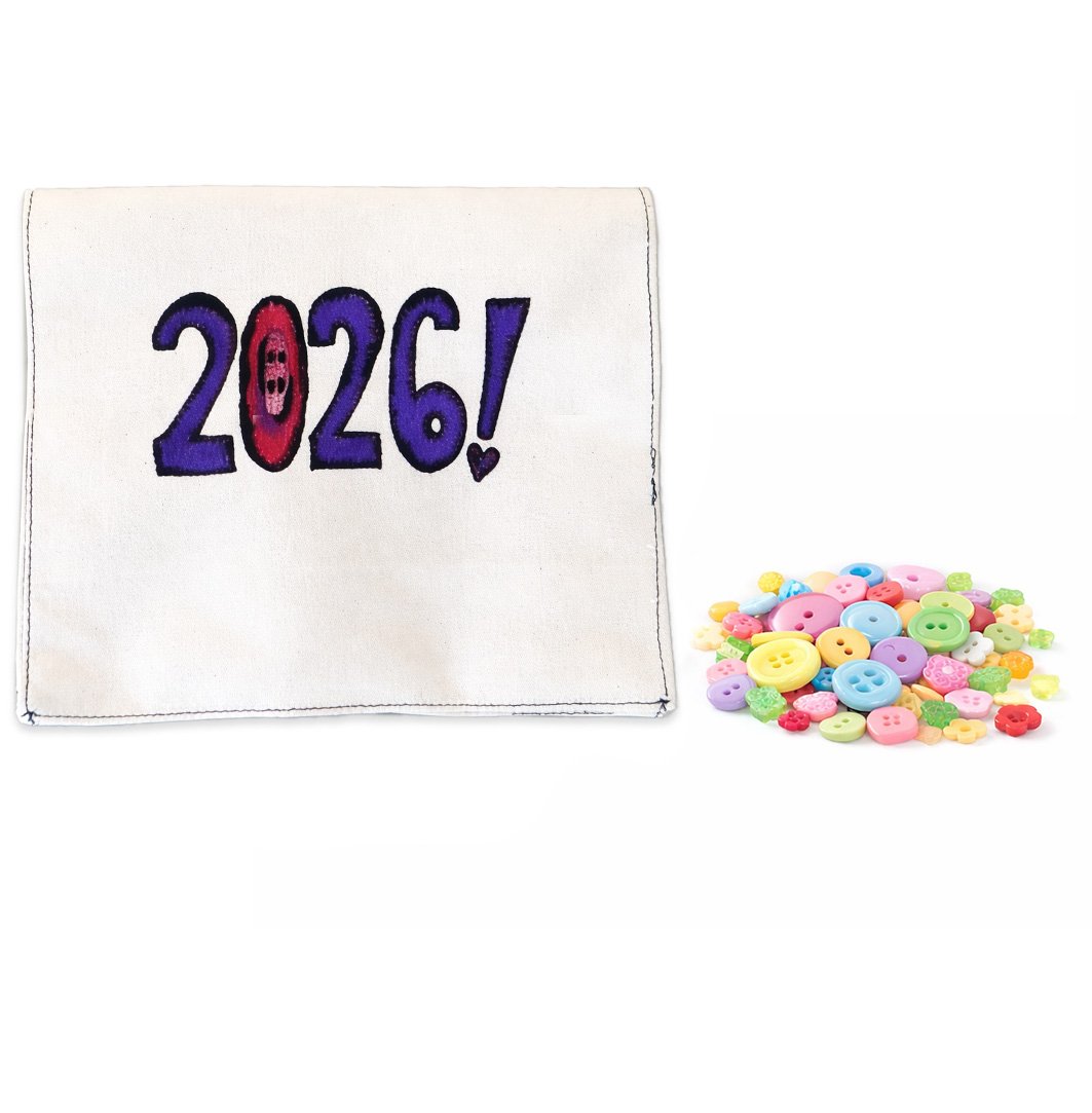 ✨📅2026 Button Calendar: Stitch Your Year One Button at a Time