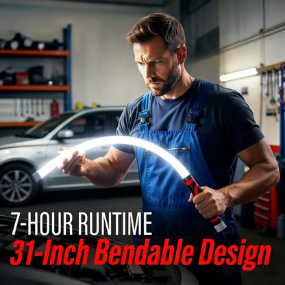 27" LED Flashlight Stick 🔋Extra-long battery life-7 hours⌛