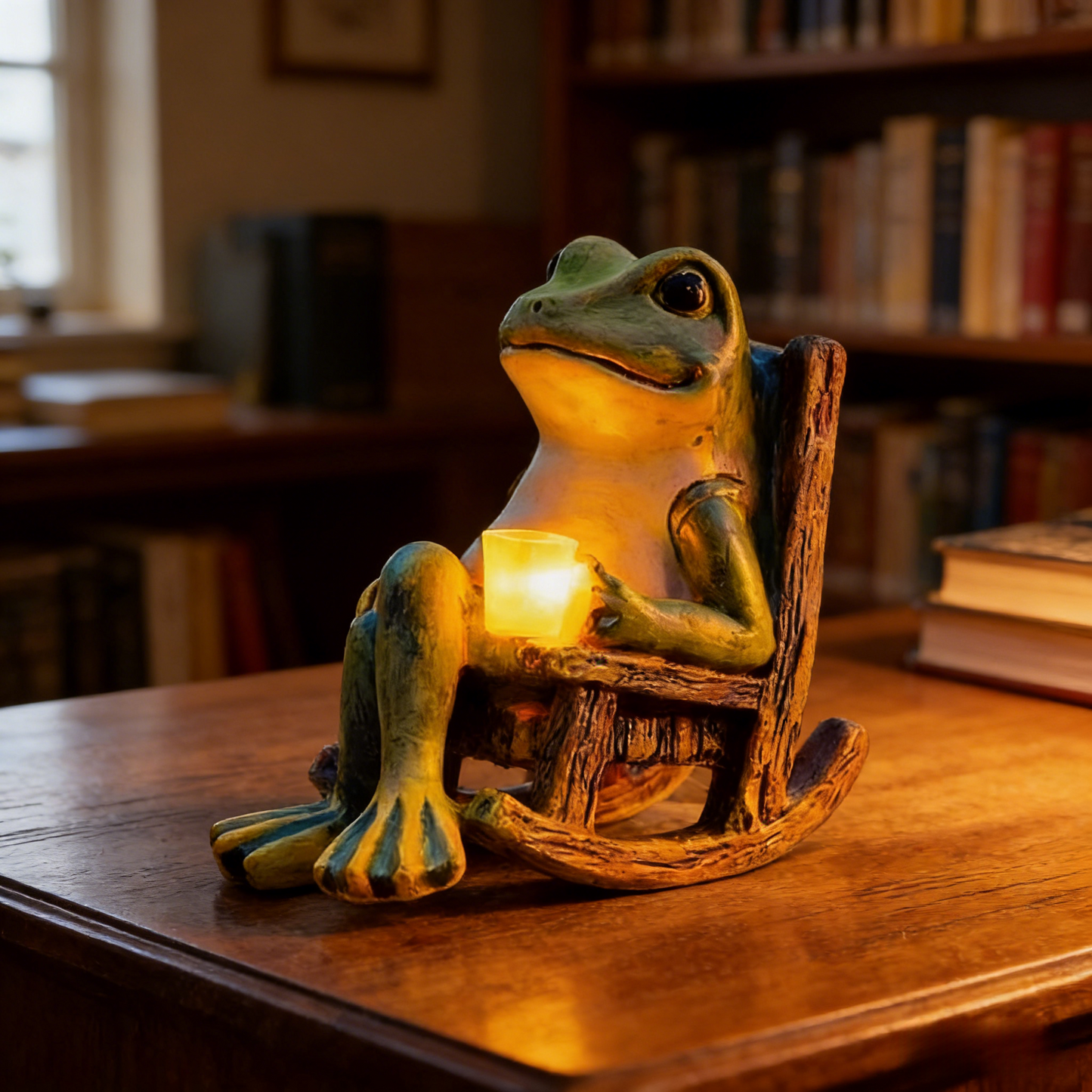🔥Hot Sale 49% Off✨Solar Glowing Garden Frog🐸