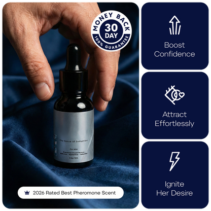 The irresistible scent that amplifies you, and draws her in - Best Perfumes With Pheromones For Men