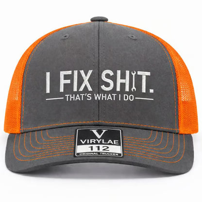 🔥LAST DAY 57% OFF-🛠️ I Fix Shit Trucker Hat – Funny Mechanic & Fixer Cap