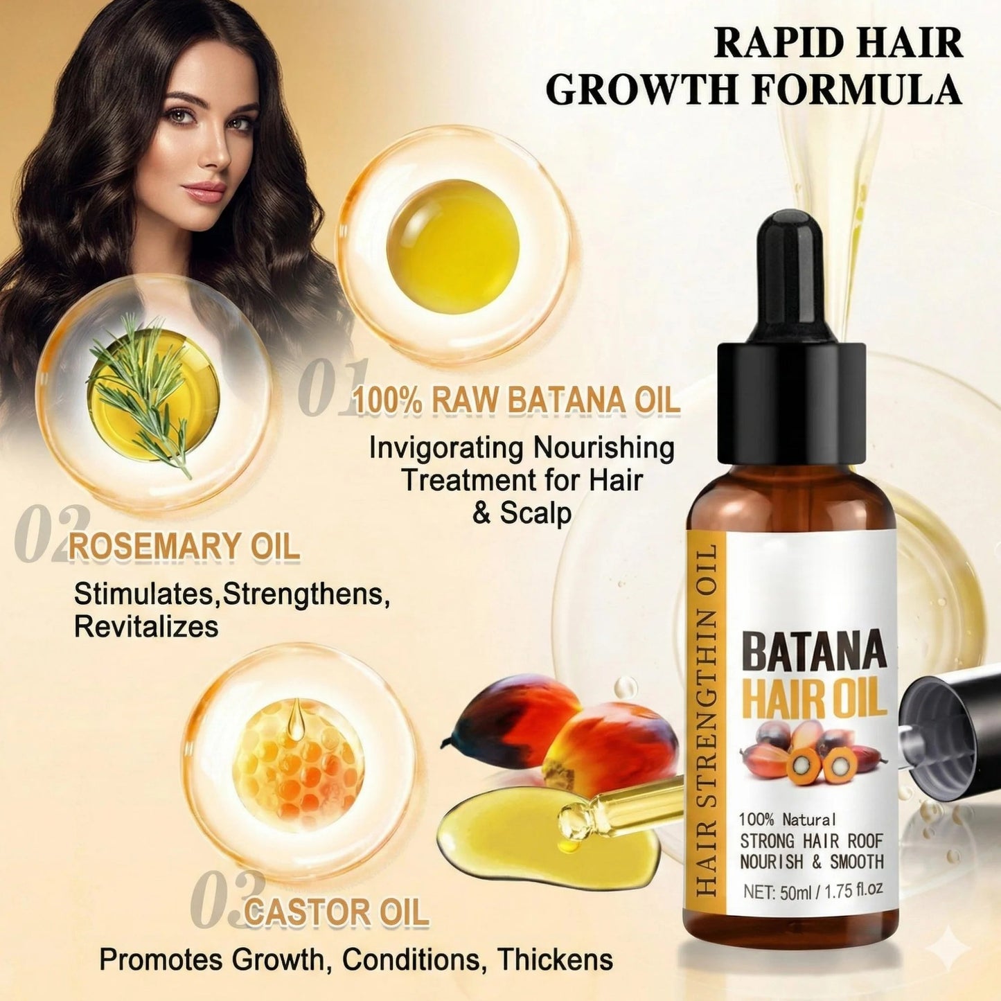 Batana Hair Oil - 50ML