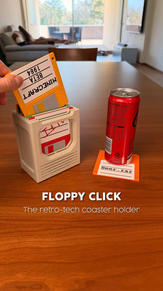 THE RETRO-TECH COASTER HOLDER
