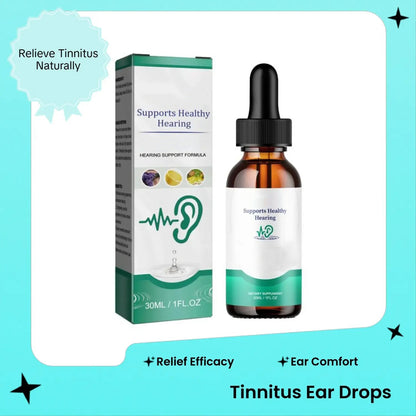 Tinnitus Ear Drops for Clear Ears and Ultimate Comfort – Unlock Instant Relief from Tinnitus and Ear Discomfort🎶