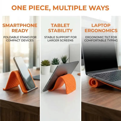 🔥Last Day 49% OFF - Ultimate Flexible Phone Stand — Foldable Silicone Holder with Multi-Angle Adjustments