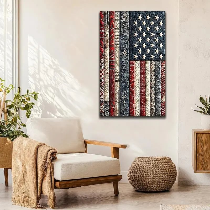 (Beginner-Friendly!)💎🇺🇸 American Flag DIY 5D Diamond Painting Kit❤️(✨Buy 2 Free Shipping)
