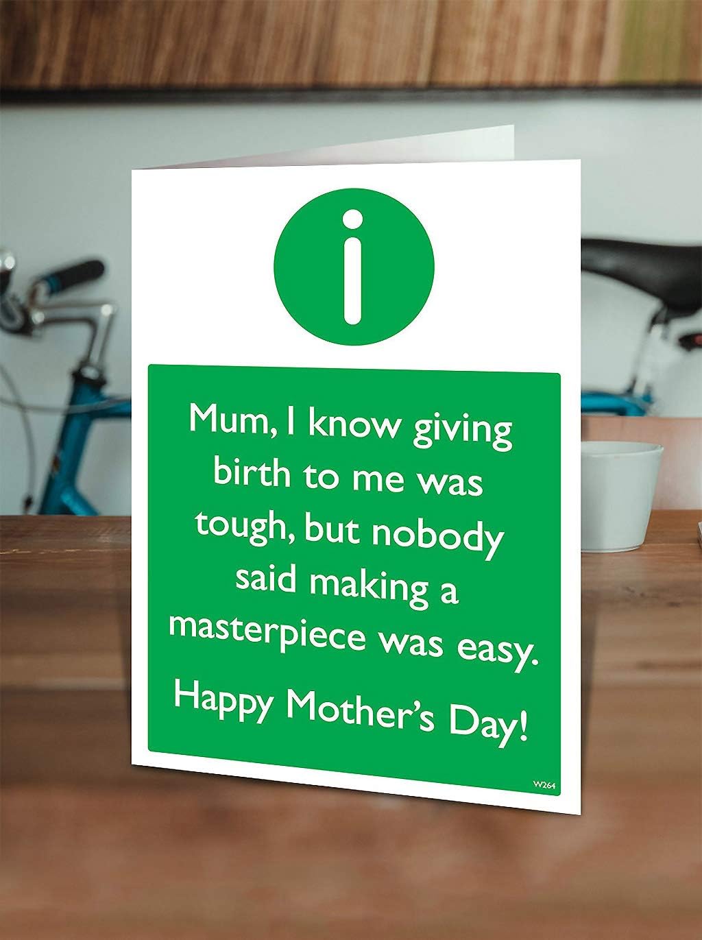 💕 😂 Funny Mother's Day Card 💌 - Outstanding Mum 🎁