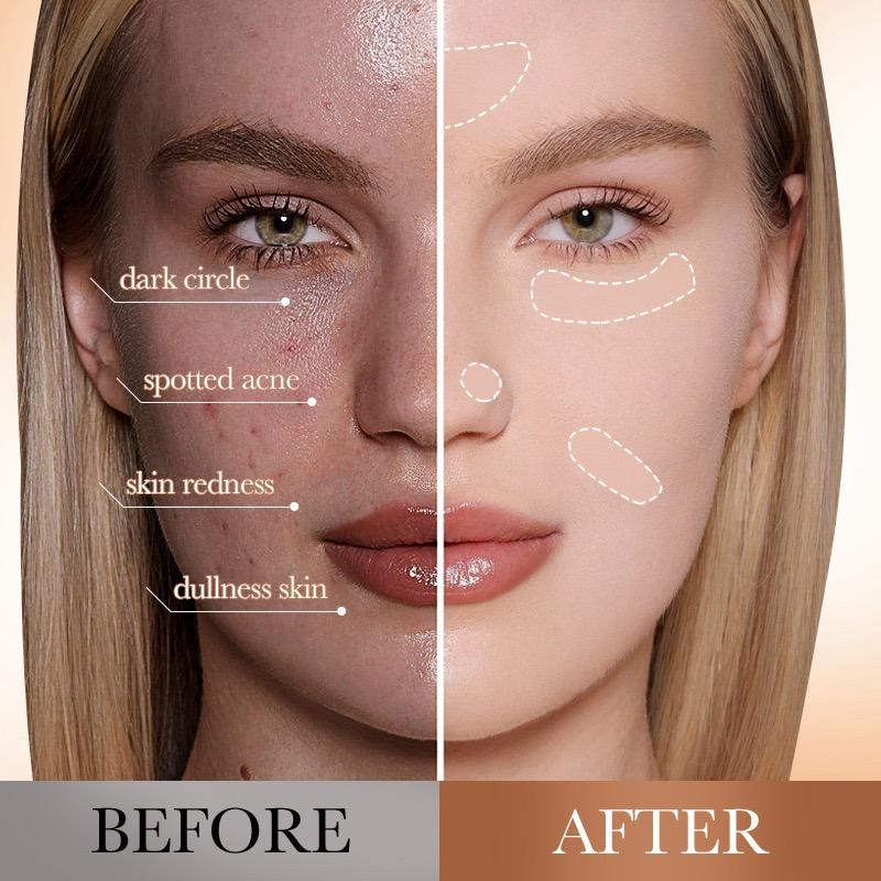 2-in-1 Air Cushion BB Cream & Concealer Duo — Full-Face Coverage