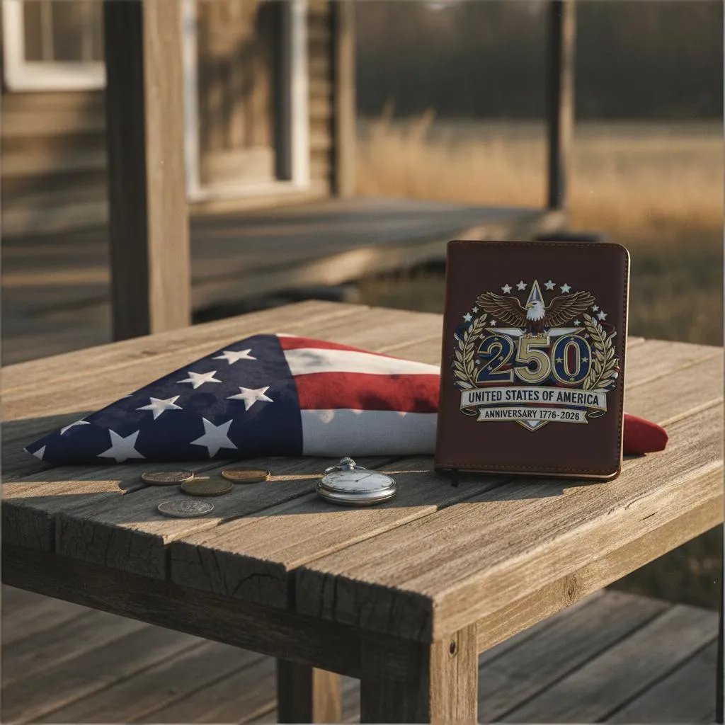 🏆#1 Bestselling - ❤️250th U.S. Anniversary Pen & Notebook Set