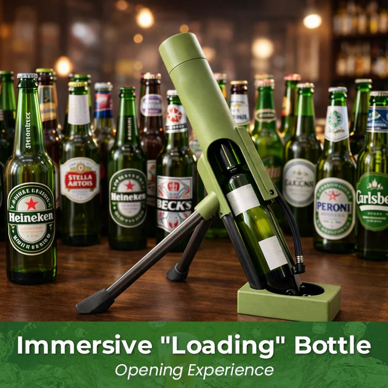 Beer Bottle Mortar Bottle Opener