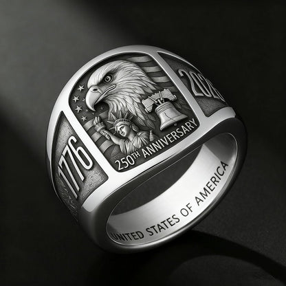 🔥Last 4 Hours Sale: 250th Anniversary Edition U.S. Heritage Ring