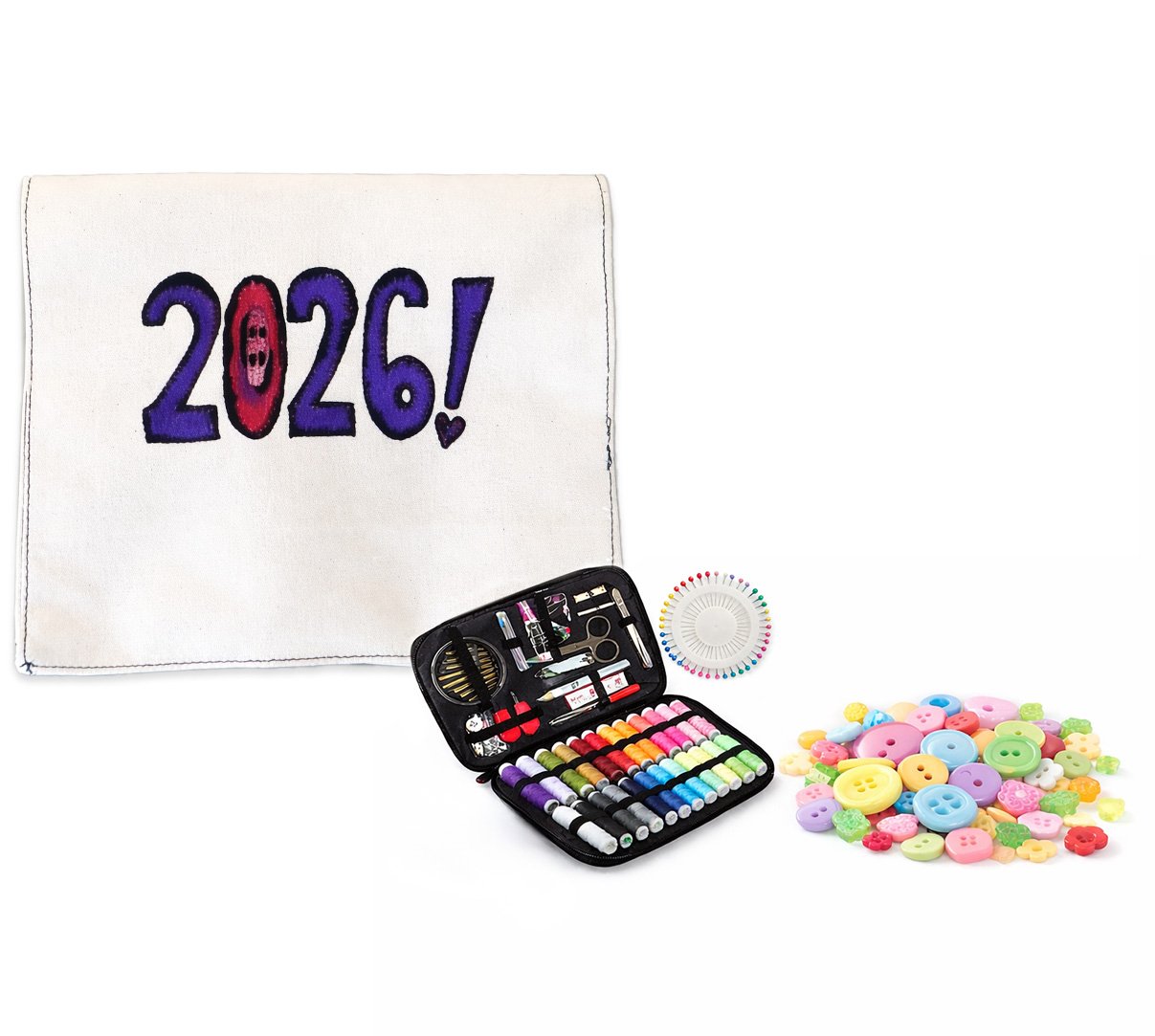 ✨📅2026 Button Calendar: Stitch Your Year One Button at a Time