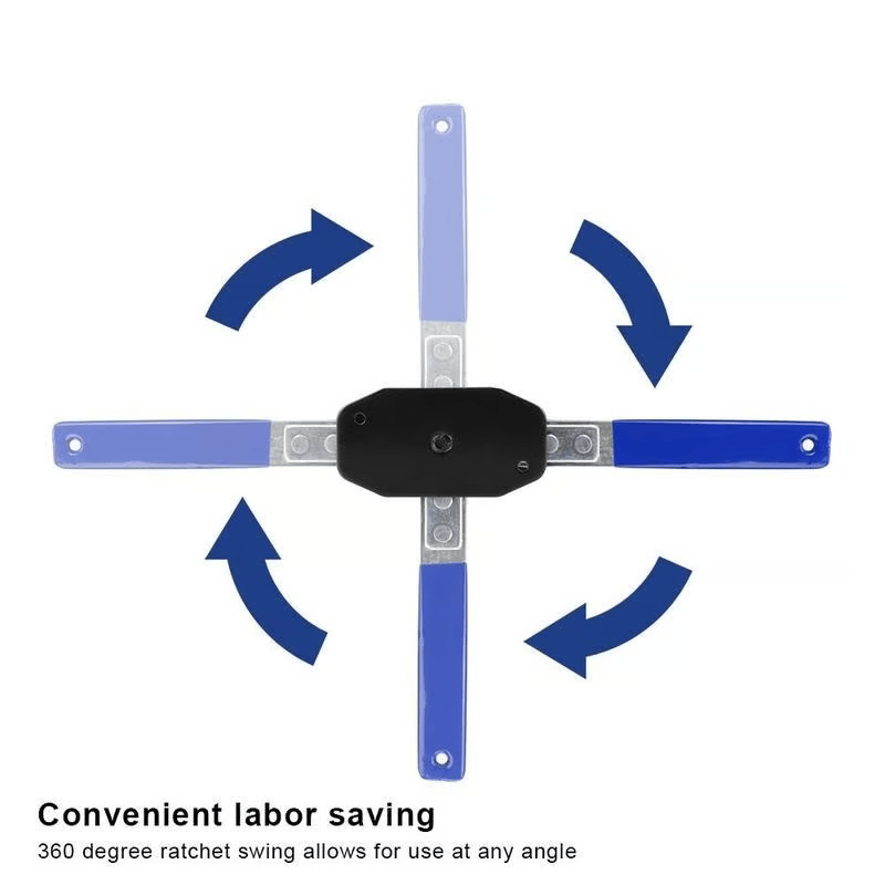 💥 🚗 360° Rotating Ratchet Brake Caliper Tool