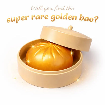 Mystery Dumpling Squishy Blind Box 🥟 - Find the Rare Golden & Rainbow Buns! ✨🌈