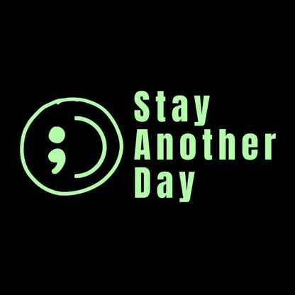 SAD Stay Another Day Mental Health Awareness Car Decal Permanent Sticker for Vehicle Windows