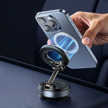 🚗🧲 Rock-Solid Magnetic Car Phone Mount – 360° Rotation & Anti-Shake Secure Hold 📱✨
