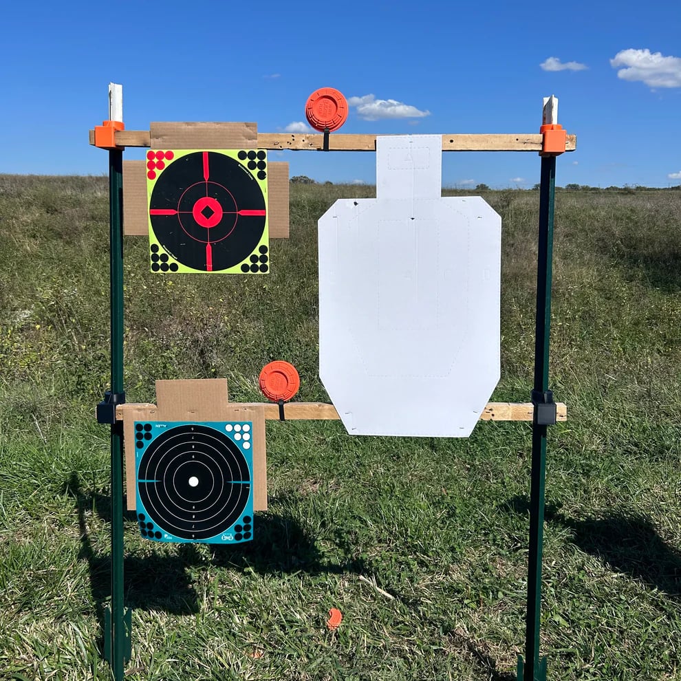 H3D Tactical T-Dapter Target System Bundle 2x T-Dapters + 10x Clay Pigeon Clips