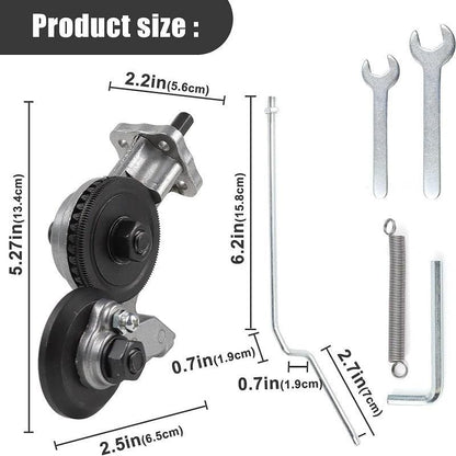🔥Last Day 49% OFF -  Sheet Metal Cutter Drill Attachment 🛠️