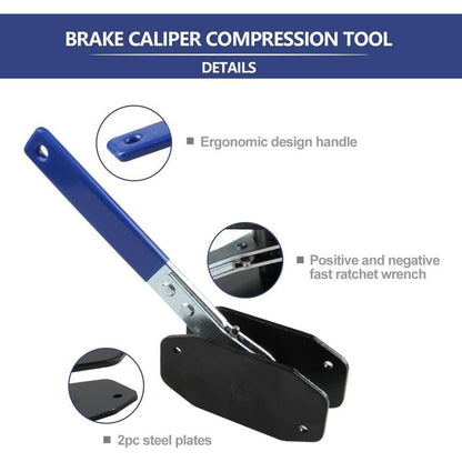 💥 🚗 360° Rotating Ratchet Brake Caliper Tool