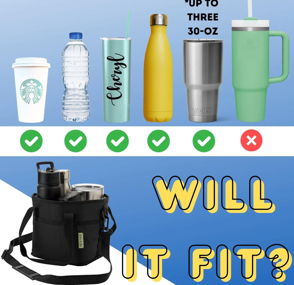 🔥Last Day 49% OFF - ✨Family Size 4 Compartment Drink Bag