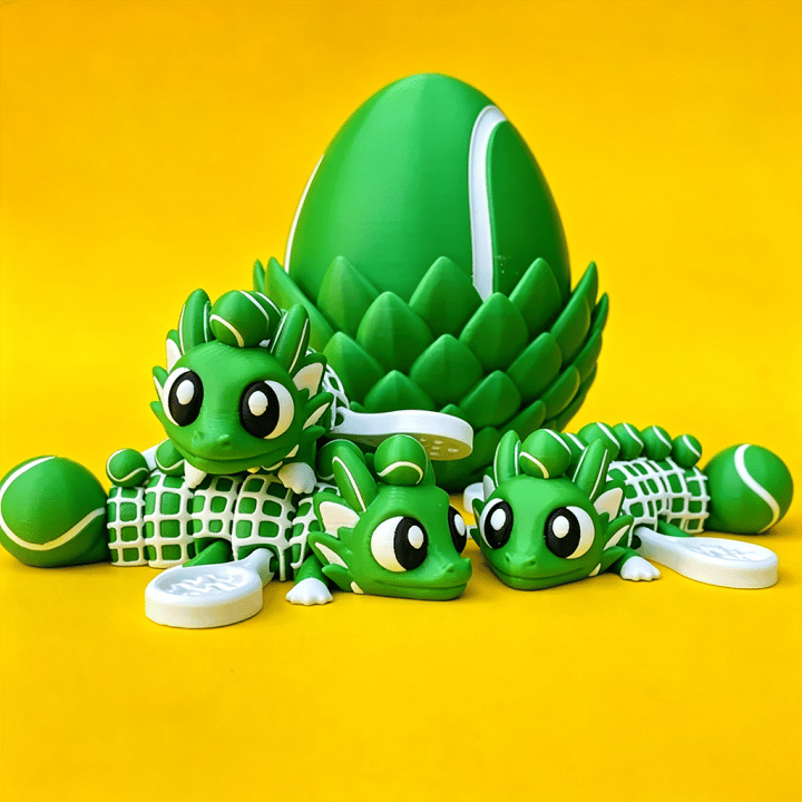🎁LAST DAY 50% OFF-⚾ Baseball Dragons & Egg: Winged Dragon Fidget Toy