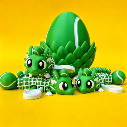 🎁LAST DAY 50% OFF-⚾ Baseball Dragons & Egg: Winged Dragon Fidget Toy