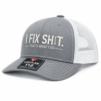 🔥LAST DAY 57% OFF-🛠️ I Fix Shit Trucker Hat – Funny Mechanic & Fixer Cap