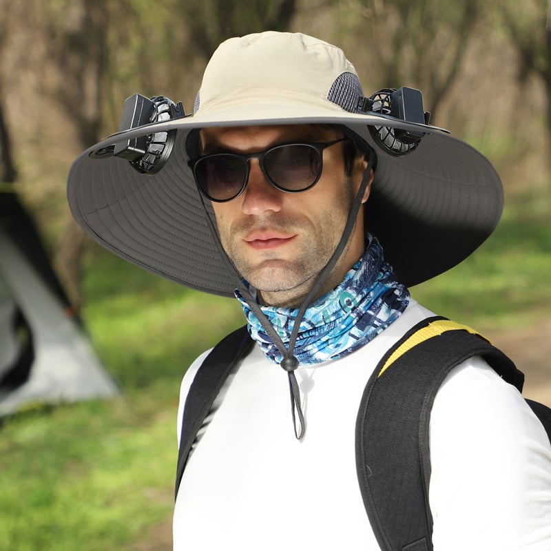 2026 Summer Hot Sale 49% OFF🔥Solar Fan Hat