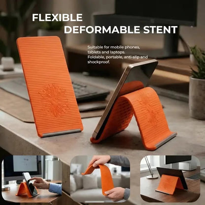 🔥Last Day 49% OFF - Ultimate Flexible Phone Stand — Foldable Silicone Holder with Multi-Angle Adjustments