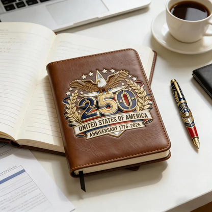 🏆#1 Bestselling - ❤️250th U.S. Anniversary Pen & Notebook Set