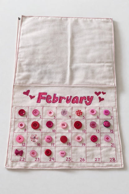 ✨📅2026 Button Calendar: Stitch Your Year One Button at a Time