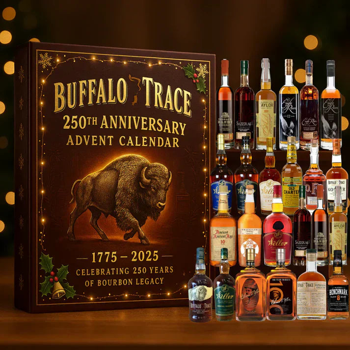 🍻 Buffalo Trace 250th Anniversary Advent Calendar – Festive Party Gift & Home Bar Decoration 🎁 |✈️ Buy 2 Get Free Shipping